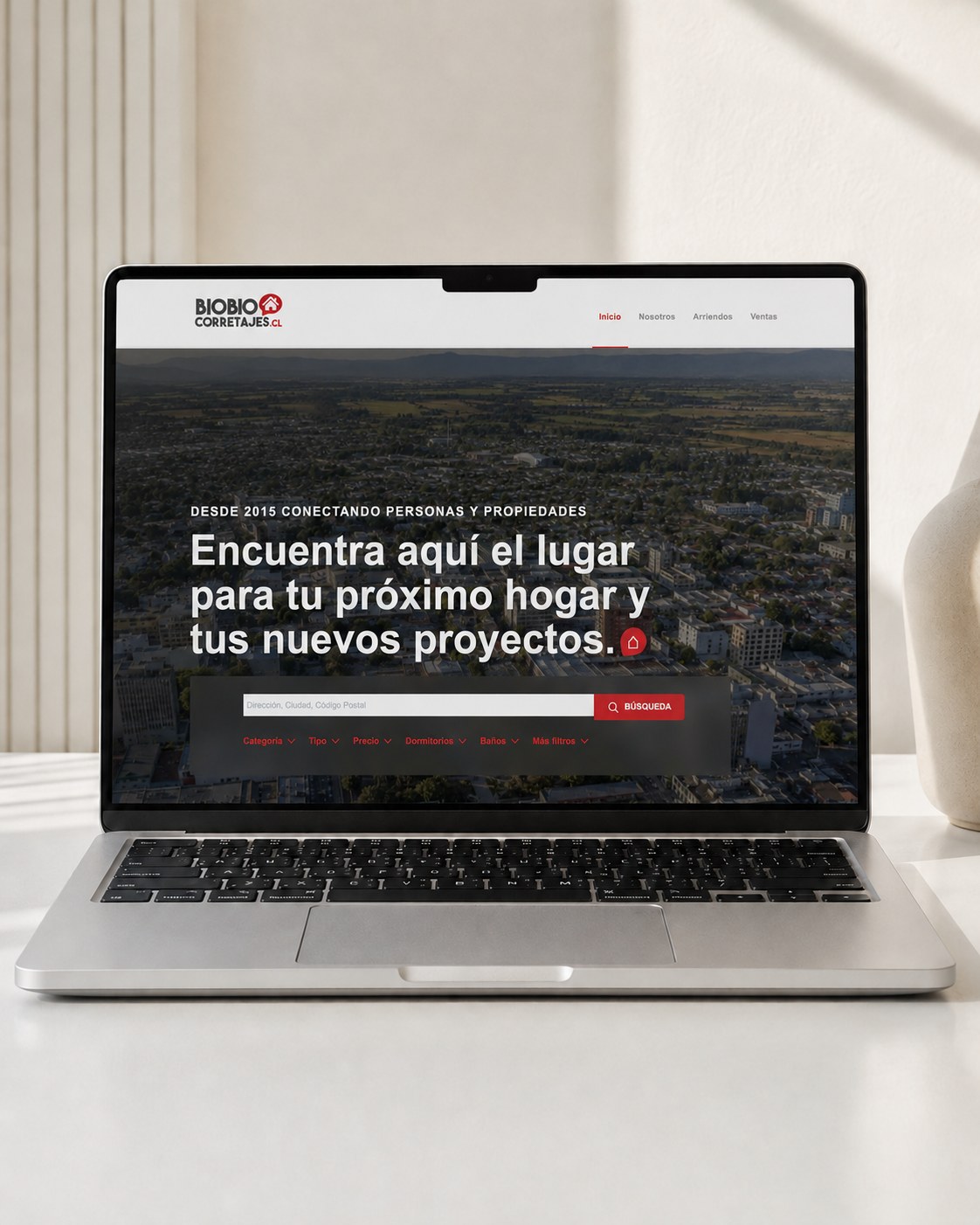 Biobío Corretajes — sitio web