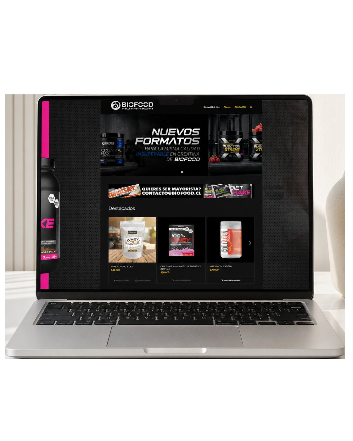Biofood Nutrition — sitio web